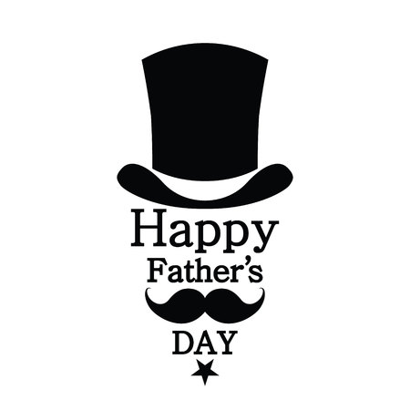 happy father's dayのイラスト素材