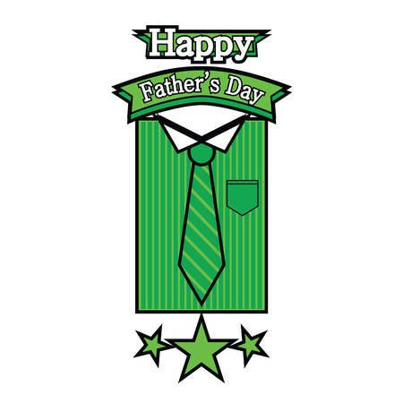 happy father's dayのイラスト素材
