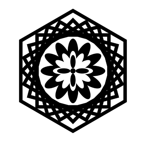 mandala vector artのイラスト素材