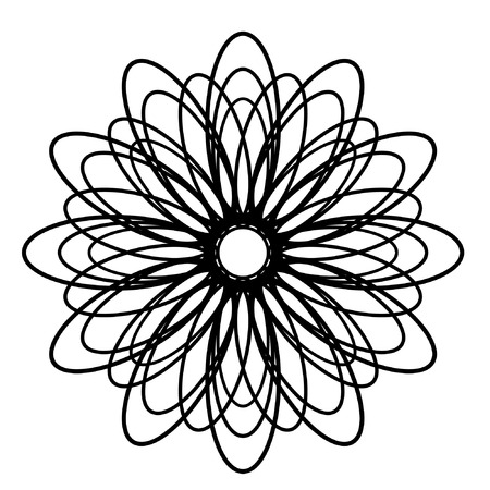 mandala vector artのイラスト素材