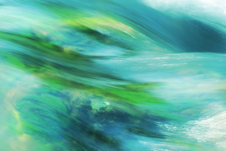 running waterの写真素材