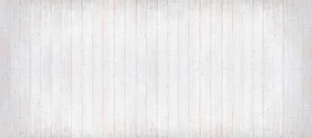 panorama background of light grey wooden planks, painted with environmentally friendly colors, vertical linedの写真素材