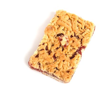 dessert isolated on whiteの写真素材