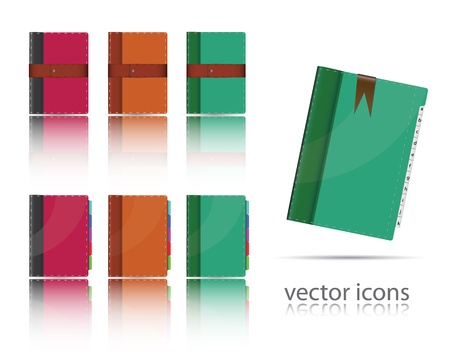 set of organizer icons. のイラスト素材