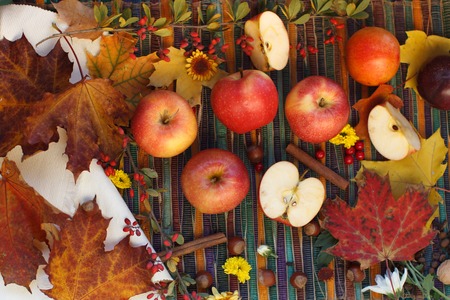 Apple compositionの写真素材