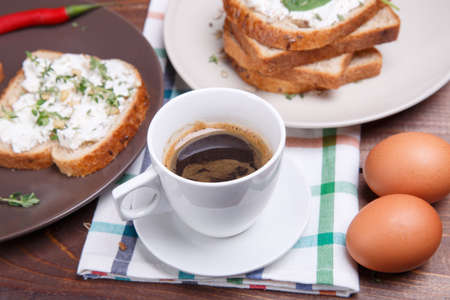 fresh breakfastの写真素材