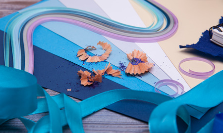 painting suppliesの写真素材