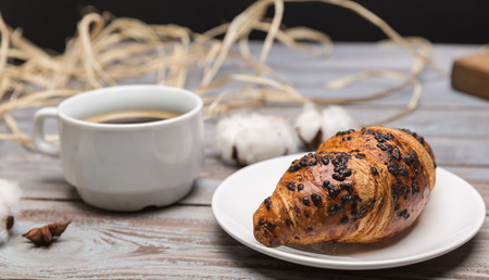 breakfast of coffeeの写真素材