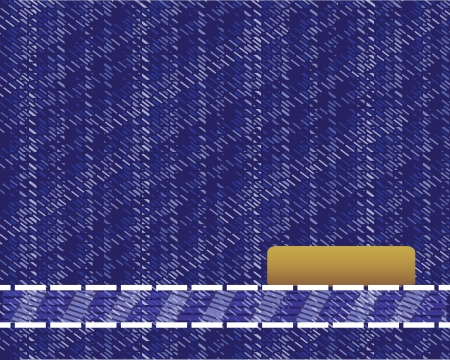 texture blue jeans denim with seams and threadsのイラスト素材