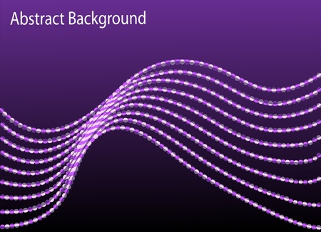 abstract purple background with a moving waveのイラスト素材