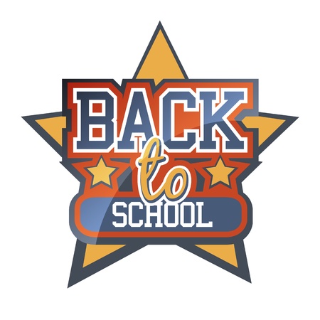 Back to school design elementのイラスト素材