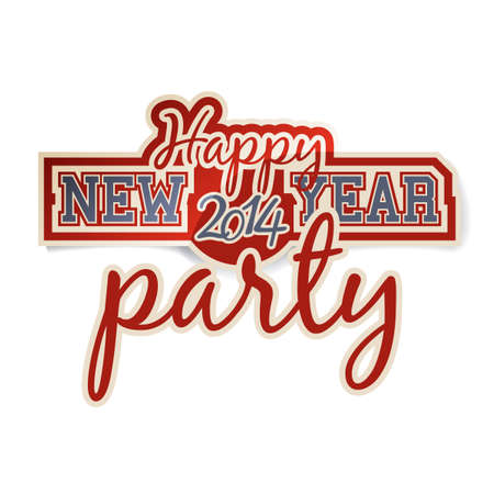 New Year Party Eve Header のイラスト素材