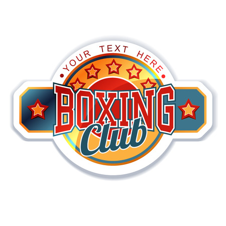 Boxing Club Signのイラスト素材