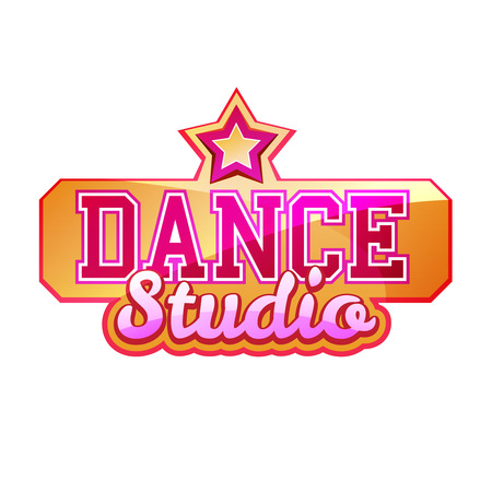 Dance Studio Signのイラスト素材