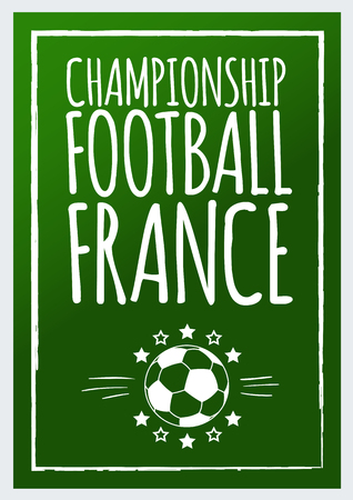 Bright Green Soccer Theme Editable Background Layoutのイラスト素材