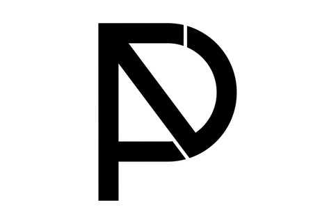 pn np p n initial letter logo isolated on white backgroundのイラスト素材