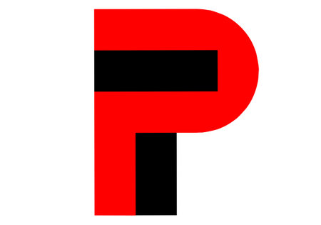 pt tp p t initial letter logo isolated on white backgroundのイラスト素材