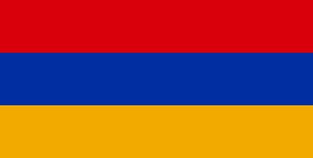 Flag of Armeniaのイラスト素材