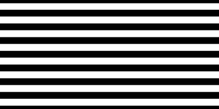 black white horizontal stripes seamless patternのイラスト素材