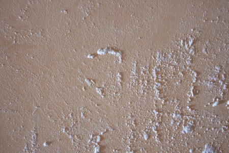 Dough on the floorの写真素材