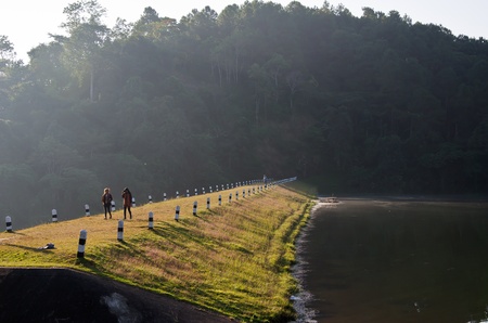 Pang-Oung, Maehongson,  Thailand.の写真素材