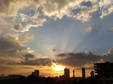 Sunset at Pattayaの素材