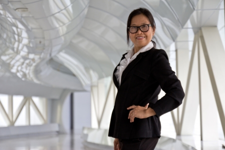 Asian women have a huge role in the world economy today の写真素材
