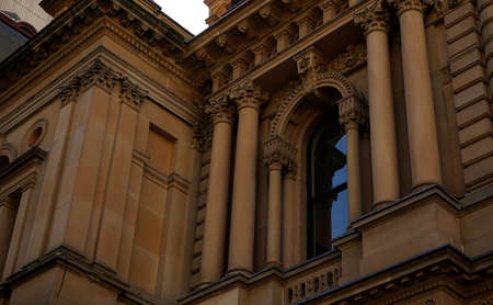 close up view of cathedral, facade of cathedral, exterior detail of cathedralの写真素材