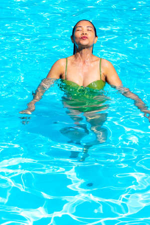 Woman enjoy in swimming pool at beach Koh Chang Thailand.
Koh Chang is located in the eastern Gulf of Thailand. It is an island with beautiful nature. Famous for tourismの写真素材