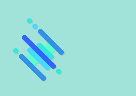 creative analogous colour abstract vector background