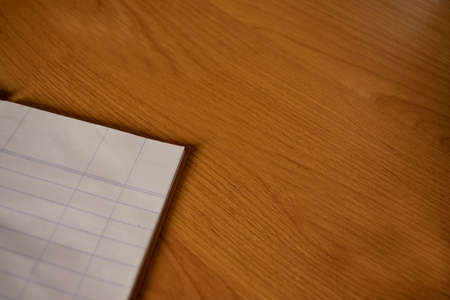 Blank open book ready for writing