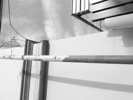 Light and shadow of placeの写真素材