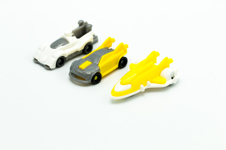 Toy isolated on white background. It copy space and selection focus.の写真素材