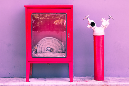 Vintage water pipe pastel color to creative texture and pattern for design and decoration isolate on...