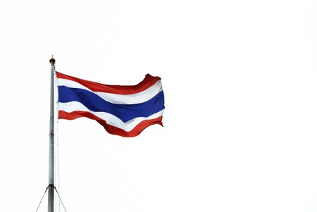 Thailand flag 1の写真素材
