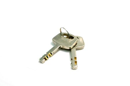 key on white backgrounds