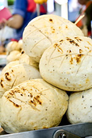 Jumbo meatballの写真素材