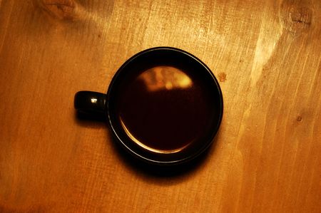 a cup of coffeeの写真素材