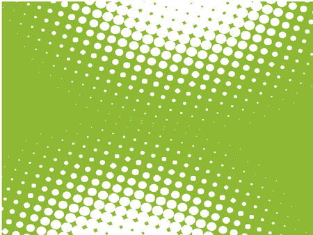 A vector version of halftone dots, you can put art in it, or behind it, the color is also can be changedのイラスト素材