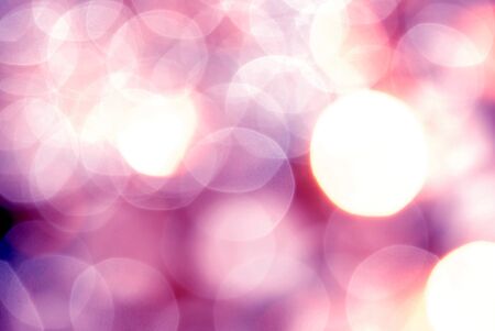 Abstract background of holiday lightsの写真素材