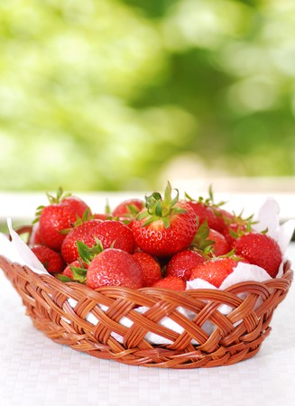 fresh strawberryの写真素材