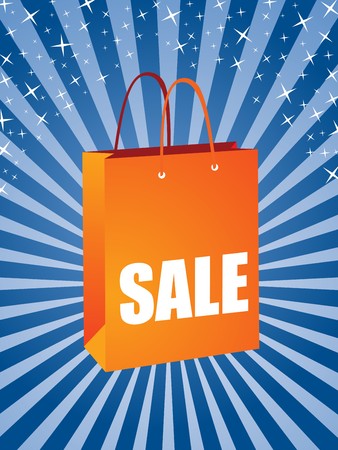 Sale shopping bag  のイラスト素材