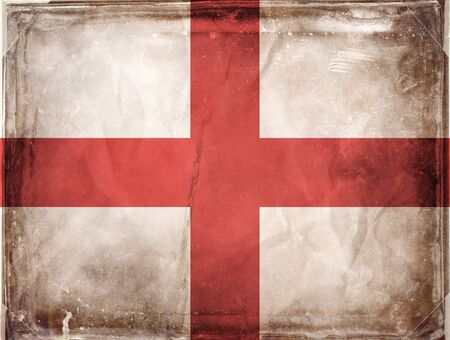 Grunge flag series -  Englandの写真素材