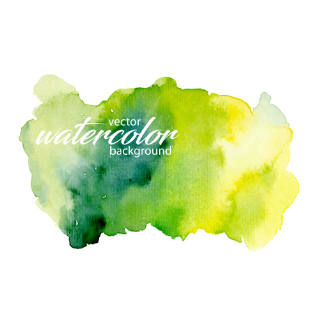 Vector watercolor background. Hand painted  abstract design.のイラスト素材