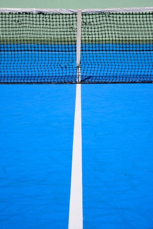 Detail of a tennis courtの写真素材