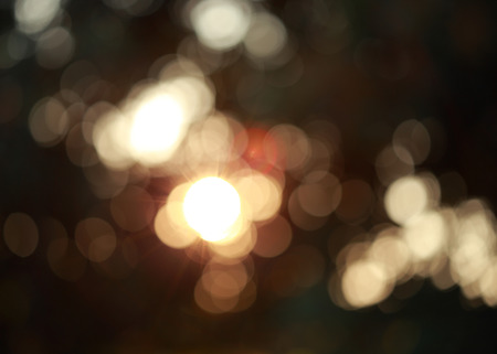 colorful magical light festive background, abstract bokeh defocused light backgroundの写真素材