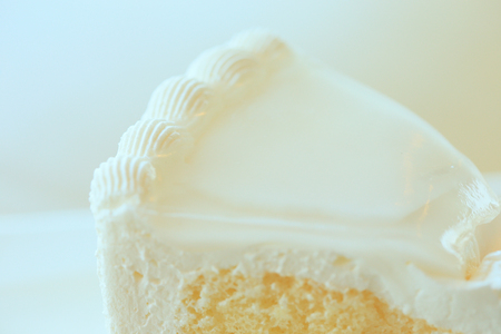 white cakeの写真素材