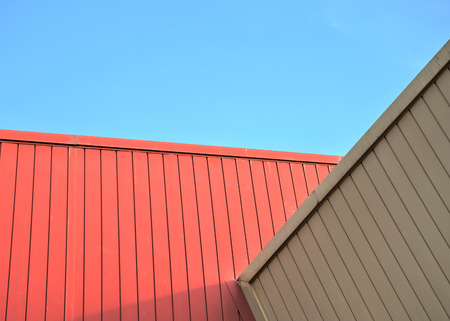 abstract metal architectureの写真素材