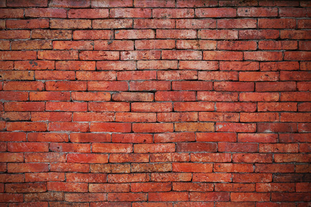red brick wall backgroundsの写真素材