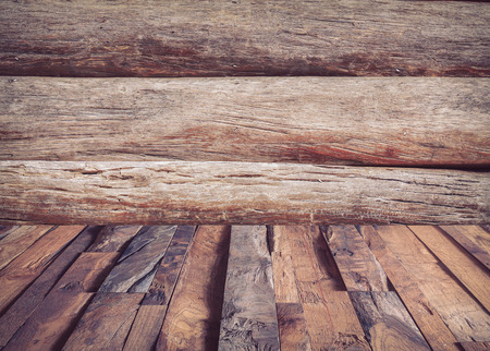 wood background, image process vintage toneの写真素材